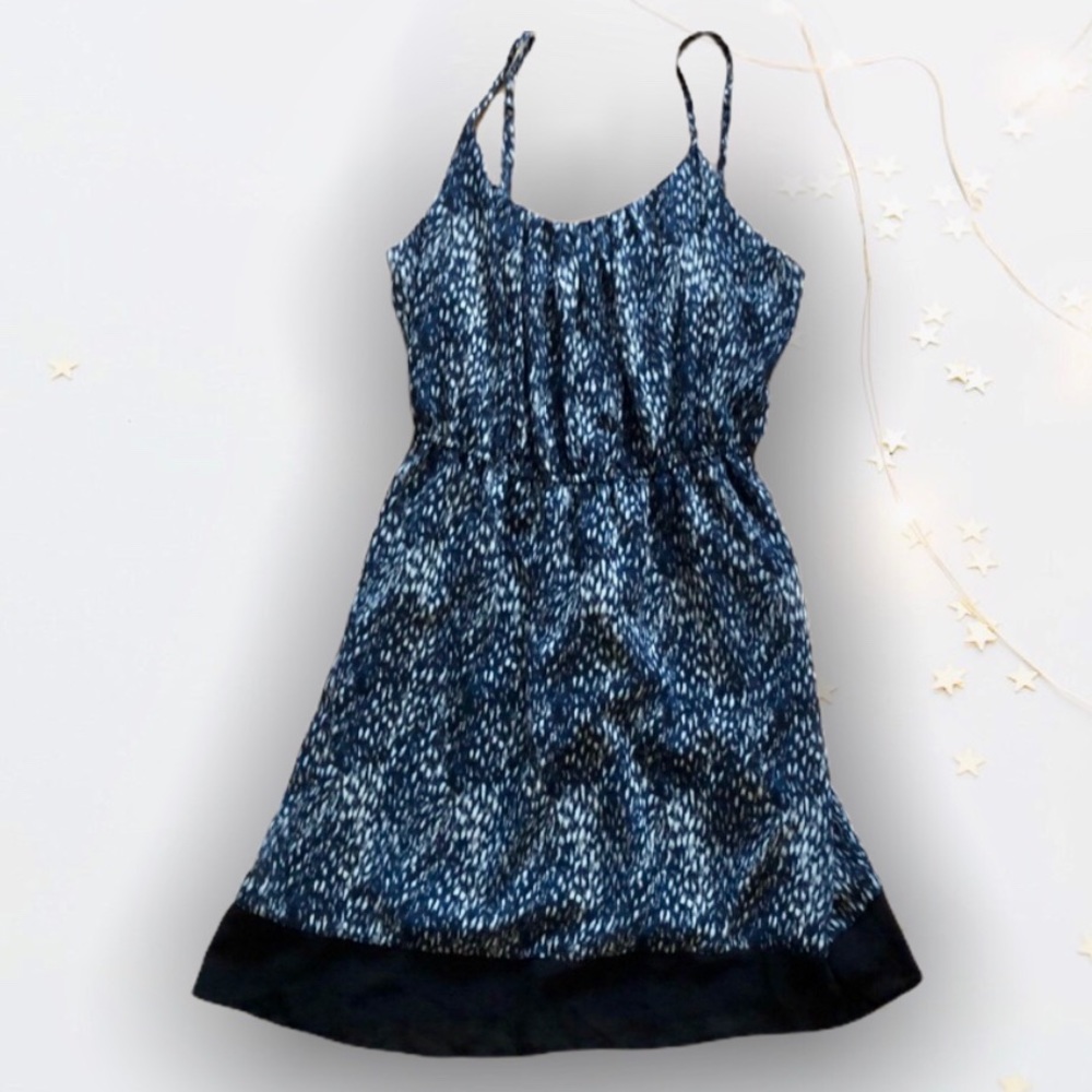 Forever 21 | Navy and Black Speckled Dress